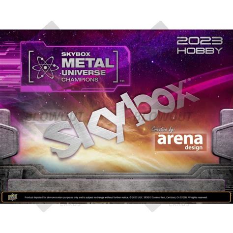 2023 skybox metal universe champions hobby box|metal universe champions box 2023.